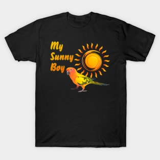 Sun Conure Parrot Sunny Sunshine Boy T-Shirt